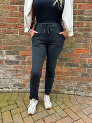 Black Basic Reema Joggers 2