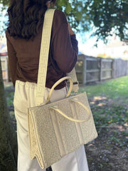 Stone Sherpa Tote Bag