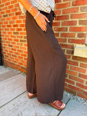 Chocolate Riley Trousers