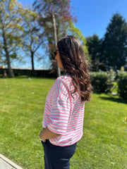 Pink Stripe Top Katie