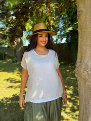 Stone Layered Net Top Elise