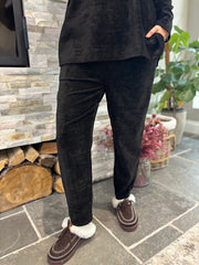 Black Chenille Trudie Set