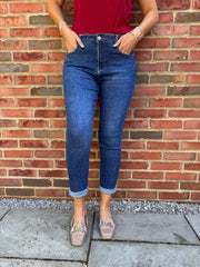Denim Diamante Straight Leg Jeans