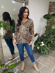 Leopard Print Soft Top Chloe