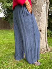 Navy Tina Trousers