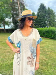 Mixed Graphic Shimmer Dress Harriet