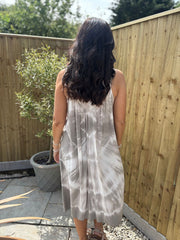 Stone Tie Dye Dress Krystal