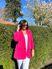 Lipstick Pink Take You Anywhere Jacket