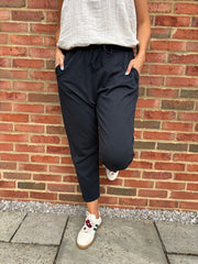 Black Essential Joggers Stella