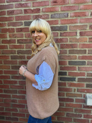 Camel Shirt and Tank Two Piece Gio