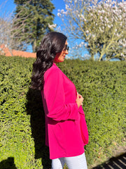 Lipstick Pink Take You Anywhere Jacket