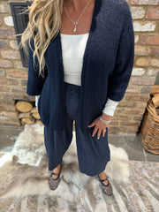 Navy Edge Top Edge Cardi Lynn