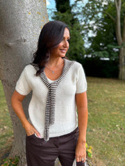 Stone Stripe Tie Knit Jayla