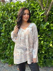 Chocolate Safari Knit Ava