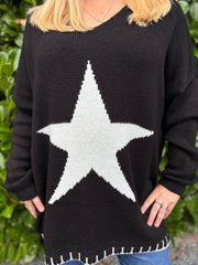 Black Star Knit Evelyn