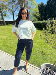 Lime Stripe Top Katie