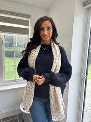 Navy Crew Neck Knit Katya