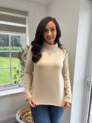 Stone Super Soft Roll Neck