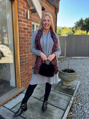 Grey Soft Touch Tunic Dress Alma