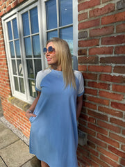 Blue Two Tone Sports Dress Olympia