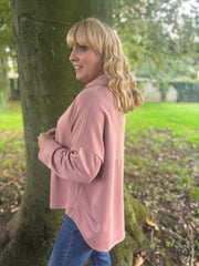 Rose Hooded Sweat Top Ada