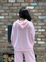 Pink Embellished Heart Tracksuit Cassie