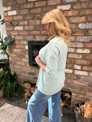 Mint V Neck Top Sydney