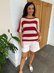 Pink Relaxed Shorts Sienna