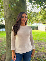 Stone Ribbed Knit Kia