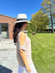 Stone Cold Shoulder Top Orla