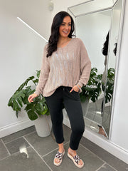 Black Basic Reema Joggers 2