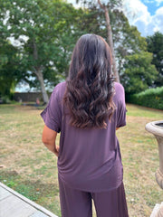 Grape Shimmer Tee Aubrey
