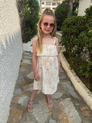 Stone Embroidered Floral Dress Olivia