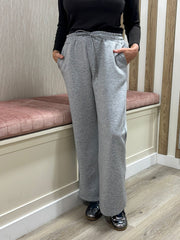 Grey Wide Leg Jogger Alice
