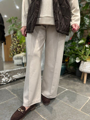 Stone Diamante Seam Front Trousers Nina