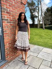 Stone Polka Dot Skirt Bailey