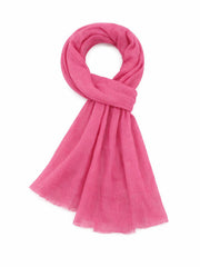 Lipstick Essential Raw Edge Scarf