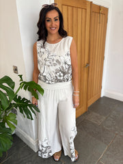 Stone Floral Co-Ord Natasha