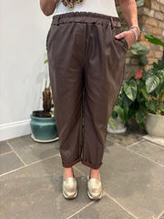 Chocolate Coated Trousers Sasha