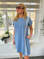 Denim Designer Inspired Sports Dress Carrie