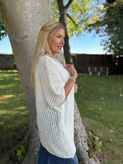 Stone Cosy Edge To Edge Cardi Mabel