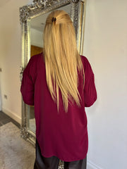 Wine Blouse Marigold