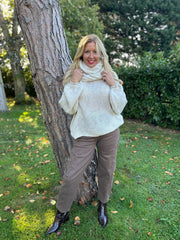 Stone Scarf Knit Aspen