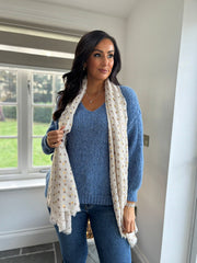 Denim Cosy Knit Beverley