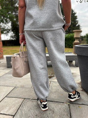 Grey Stripe Leisure Set Billie