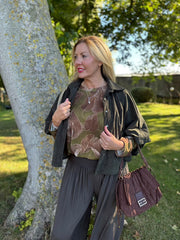 Khaki Cord Jacket Paloma