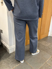 Denim Trouser Suit Celine