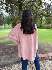 Rose Wave Detail Knit Darcie