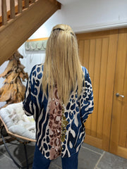 Multicolour Mixed Animal Zip Top Poppy