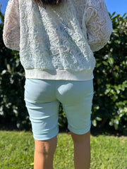 Blue Relaxed Summer Shorts